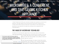 James M. Malec - Microwaves: A Convenient and Time-Saving Kitchen Appl