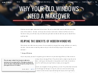 James M. Malec - Why Your Old Windows Need a Makeover