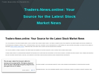 Traders-News.online: Your Source for the Latest Stock Market News