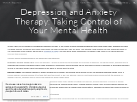 Maria H. Bergerson - Depression and Anxiety Therapy: Taking Control of