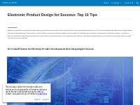Mefron EMS - Electronic Product Design for Success: Top 10 Tips