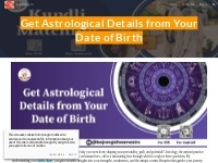 pachangam - Get Astrological Details from Your Date of Birth