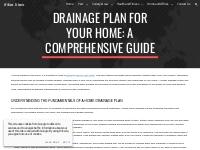 William D. Lewis - Drainage Plan for Your Home: A Comprehensive Guide
