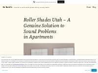 Roller Shades Utah – A Genuine Solution to Sound Problems in Apartment