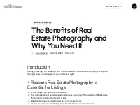 Real Estate Photography Benefits | SixthVision Commercial