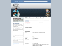 Bulletin of Mathematics and Statistics Research - SJIFactor.com
