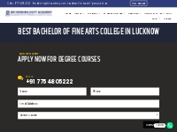 Top BFA College in Lucknow (India) | Bachelor of Fine Arts Course Luck
