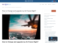 How to Change and upgrade my Air France flight? - Skyairbus