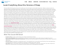 Learn Everything About the Science of Sleep | Sleep Medicine Institute