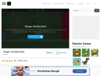 Play Slope Unblocked Online