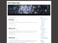 Skipper | Solar Clipper Diary