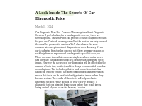 A Look Inside The Secrets Of Car Diagnostic Price   songprose54