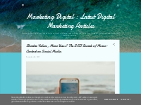 Marketing Digital : Latest Digital Marketing Articles