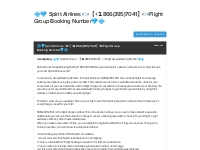 💠💎 Spirit Airlines 🥽【+𝟭.866(395)7041】🥽Flight Group Booking Number💎💠 St