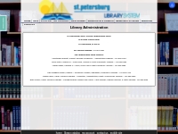 St. Petersburg Library System - Library Administration