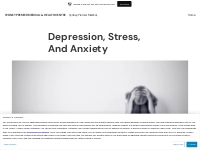 Depression, Stress, And Anxiety   Sydney Premier Medical   Health Cent
