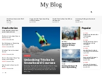 Homepage - My Blog
