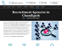 Top rated recruitment agencies in Chandigarh | S.R.Recruiters