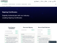 ComodoCA Official Site | Signing Certificates