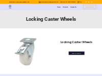Locking Caster Wheels   SSI Caster Wheels