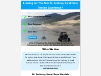 St. Anthony Sand Dune Rentals ATV And UTV Rentals At The St. Anthony S
