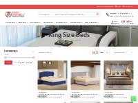 King Size Beds Online @Upto 70% OFF in India
