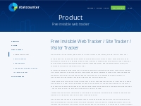 Free Invisible Web Tracker / Site Tracker / Visitor Tracker | Statcoun