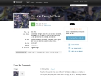 Cookie Dough Chai Tea by 52teas   Steepster