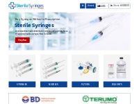 Products   Sterile Syringes