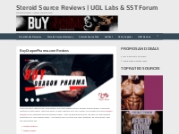 BuyDragonPharma.com Reviews - Steroid Source Reviews | UGL Labs   SST 