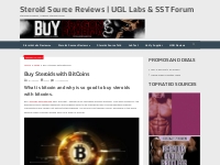 Buy Steroids with BitCoins - Steroid Source Reviews | UGL Labs   SST F
