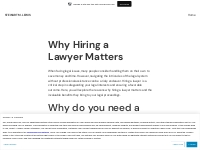 Why Hiring a Lawyer Matters   Stewart M. Lewis