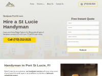 Handyman Port St Lucie, Fl | St Lucie Handyman At Your Service - Port 
