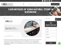 5 Advantages of Using Natural Stone in Bathroom