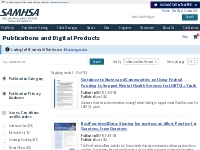 SAMHSA Publications and Digital Products