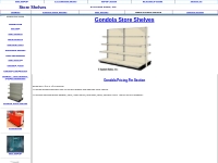 Gondola Store Shelves | Gondola Upper Shelves