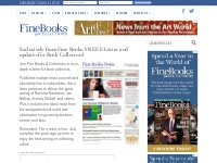 Exclusively from Fine Books: FREE E-Letter and updates for Book Collec