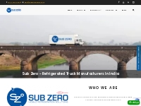 Sub Zero Refrigerated Truck   Container Manufacturer | India