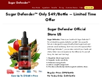 Sugar Defender™ | USA Official Website | Blood Sugar Formula