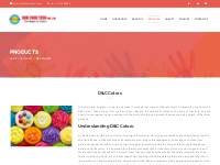 Sun Food Tech- D&C Colors | D&C Colors Manufacturers