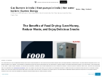 The Benefits of Food Drying: Save Money, Reduce Waste, and Enjoy Delic