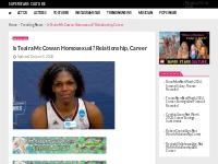 Is Teaira McCowan Homosexual? Relationship, Career