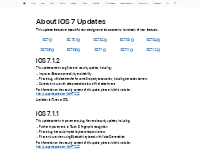 About iOS 7 Updates - Apple Support