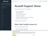Axosoft Support Home | Axosoft Documentation