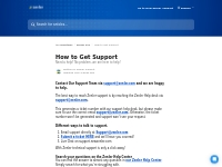 How to Get Support | New Zenler Support
