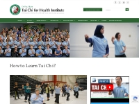 How to Learn Tai Chi? - Tai Chi for Health Institute