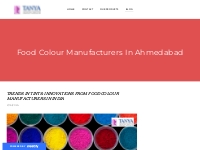 Trends in Tints: Innovations from food colour manufacturers in india