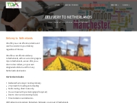 Delivery to Netherlands | TDX LOGISTICS