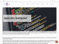 application-developments | Techno Tasks