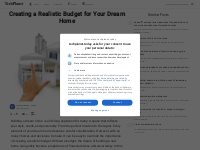 Creating a Realistic Budget for Your Dream Home | TechPlanet